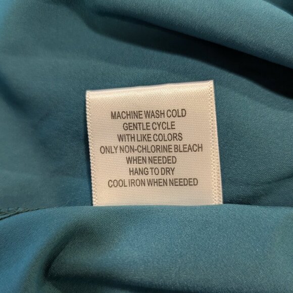 MODCLOTH "Pleat You To It" Fit & Flare Dress 15 RARE Forest Green Orange Floral - Picture 11 of 12